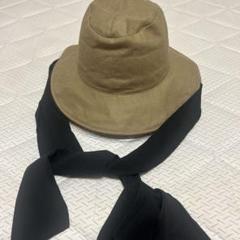 【新品未使用タグ付き】アンテプリマ　リボンクロッシェ　ベージュ　バケットハット 婦人帽子