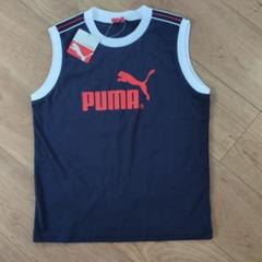 PUMA ノースリーブ タンクトップ ネイビー