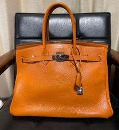 HERMES エルメス バーキン35 オレンジ