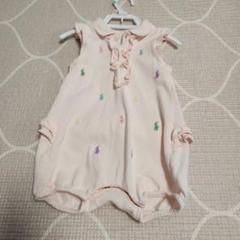 ラルフローレン　RALPH LAUREN ピンク フリル付きエプロン　新品未使用 ラルフローレン RALPH LAUREN ピンク フリル付きエプロン 新品未使用