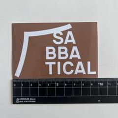 【新品未使用】サバティカル SABBATICAL ステッカー ブラウンのサムネイル