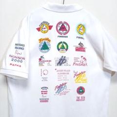 2000年 パパス 宮古島 トライアスロン ポロシャツ L プルオーバーシャツ 2000年 パパス 宮古島 トライアスロン ポロシャツ L プル