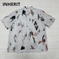 INHERIT　インヘリット 　S/S-T　柄シャツ