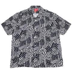 Supreme flags rayon フラッグス レーヨン シャツ アロハ M