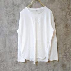 【美品】UNIQLO ユニクロ 長袖Tシャツ ロンT 無地 シンプル Mサイズ