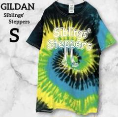 1点物✨GILDAN 【S】タイダイ 半袖Tシャツ 派手ブラック