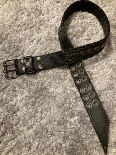 KMRiiレザー ベルト ブラウン スタッズ付き スタッズ付きレザーベルト - ブラウン | ZARA Japan / 日本