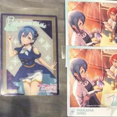 若菜四季 クリアブロマイド キャラカフェ ラブライブ スーパースター お台場