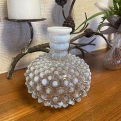 1960年代製 FENTON イチゴ&花柄 フェントン あひる 乳白色 ガラス フェントン スズランのフェアリーランプ (Fenton) | My Favorite