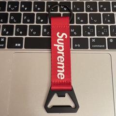 シュプリーム Bottle Opener Webbing Keychain 黒のサムネイル