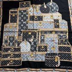 LOUIS VUITTON トランク柄カレ - メルカリ