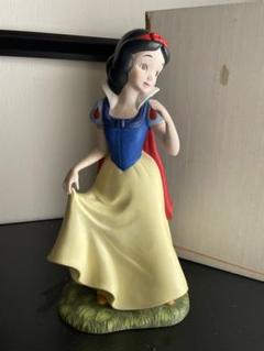 【希少】加藤工芸 白雪姫 陶器 置物 白雪姫と7人の小人たち 加藤工芸 陶器 ハンドメイド ガーデン