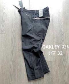 当社の 新品 OAKLEY W80・82cm調節 32 7分丈ゴルフパンツ オークリー メンズウェア