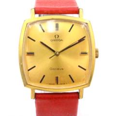 ▲OMEGA/オメガ ジュネーヴ Geneve 手巻き時計 ゴールドヴィンテージ