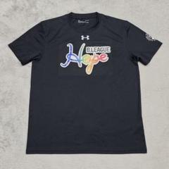アンダーアーマー　プラクティス　Tシャツ　LG　　Bリーグ　ブラック　バスケ