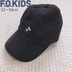 F.O.KIDS SNOOPY コーデュロイ キャップ　キッズ　スヌーピー