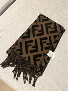 2025年最新】FENDI FFスカーフ ブラウンカシミア スカーフの人気