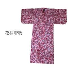 花柄着物 浴衣 和柄 日本 風情 レトロ 赤 可愛い 上品 派手 桜柄 綺麗