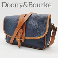 【激安アウトレット!】 極美品✨Doony & 斜めがけ ネイビー ショルダーバッグ Bourke バッグ