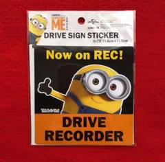 新品 ドライブレコーダーステッカー ♢ミニオン minion sticker