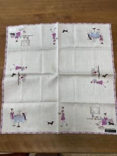 【専用】バーバリー ハンカチセット 刺繍 女の子柄 BURBERRY - レア BURBERRY バーバリー ハンカチ 女の子柄 刺繍