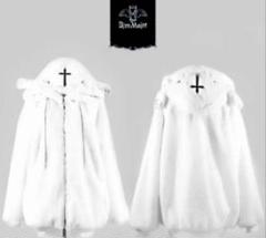 dimmoireファーパーカーホワイト Amazon.co.jp: DimMoire BABY SHEEPファーパーカーII White