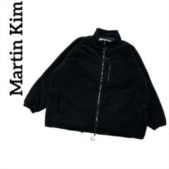 Martin Kimマーティンキム フリースジャケット ボアジャケット ブラック