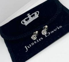 ［訳あり］ジャスティンデイビス 925 ピアス　両耳セット Justin Davis - 美品 ジャスティンデイビス ピアス 両耳の通販