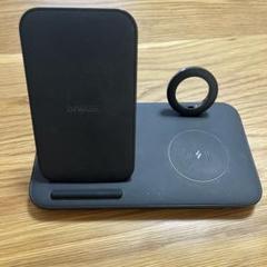 Anker ワイヤレス充電器 スタンド付き ブラック