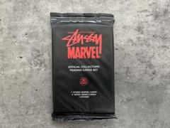 レア 非売品 未開封 STUSSY × MARVEL トレーディングカード