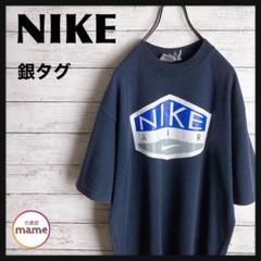 【激レア‼︎】NIKE◎90s 銀タグ ビッグロゴ スウォッシュ Tシャツ