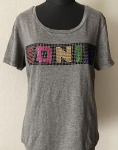即発 ソニアリキエル XS カットソー Tシャツ エフェル塔 グレー 即発 ソニアリキエル XS カットソー Tシャツ エフェル塔 グレー
