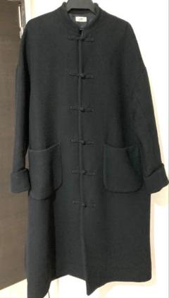 極美品 タグ付き アイアムアイ チャイナコート ロング丈 日本製 フリーサイズ 極美品 タグ付き アイアムアイ チャイナコート ロング丈 日本製