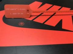 オフホワイト 赤タグ スニーカー NIKE