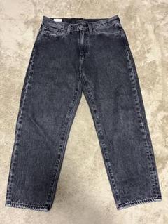 【中古】LEVI’S STAY LOOSE ブラック デニム w31 バギーのサムネイル