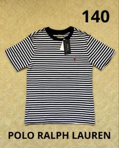 POLO RALPH LAUREN コットン ボーダー 半袖 Tシャツ 140