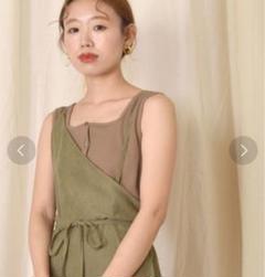wcloset ワンショルダーワンピース