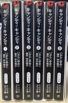 【 値下げ交渉ok ! 】　キャンディ・キャンディ　文庫版　全巻　全6巻セット
