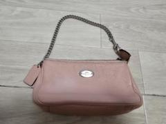 COACH　ピンク レザー バッグ