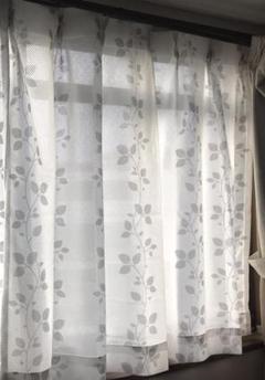 ★hana様専用 ★【1枚のみ】レースカーテン 幅100cm×高さ98cm