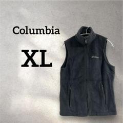 Columbia 【XL】フリースベスト ブラック 黒