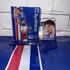 2023 横浜Fマリノス 宮市亮 プレイバックアクリルスタンド&inゼリーカード