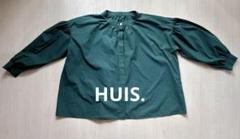 HUIS. バルーンスリーブワイドブラウス 遠州織物のサムネイル