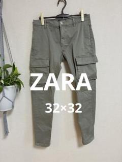ZARA カーゴポケット付きスキニーパンツ 32×32