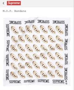 Supreme M.O.P. Bandana エムオーピー バンダナ White
