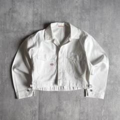 【80s vintage】ワークジャケット　短丈　ボックスシルエット　古着