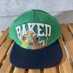 美品　Scooby doスクービードゥー　ベースボールキャップ　バイカラー