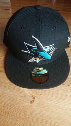 新品 ニューエラ製 NHL サンノゼシャークス キャップ
