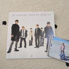 V6 カレンダー 2004-2005 ポストカード付きのサムネイル