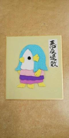 アマビエ様押絵
